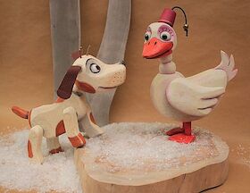Bild: Familienprogramm - Tobis kleines Weihnachtswunder - Figurentheater Seifenblasen