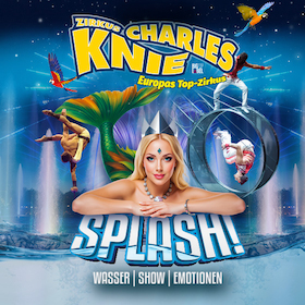 Bild: Zirkus Charles Knie Wismar - Tournee 2027 - SPLASH!