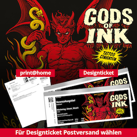 Bild: 5. Gods of Ink Tattoo Convention - Tagesticket Sonntag / Dayticket Sunday 07.03.2027
