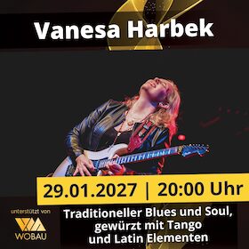 Bild: Vanesa Harbek – The Queen of Latin Blues (Argentinien) | Magdeburg | machwerk
