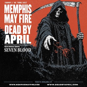 Bild: MEMPHIS MAY FIRE x DEAD BY APRIL - EU/UK Co-Headline Tour 2027