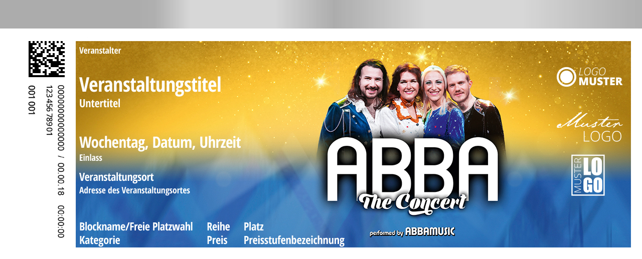 ABBA The Concert performed by ABBAMUSIC Do. 06.11.2025 um 1930