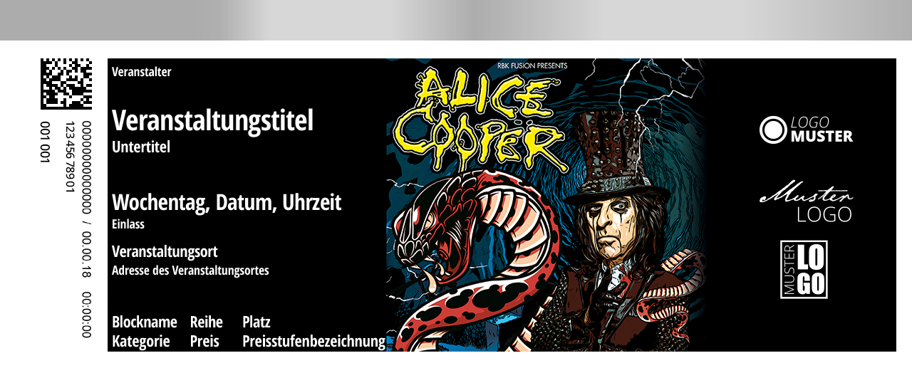 ALICE COOPER TOO CLOSE FOR COMFORT Mo. 01.07.2024 um 2000 Uhr